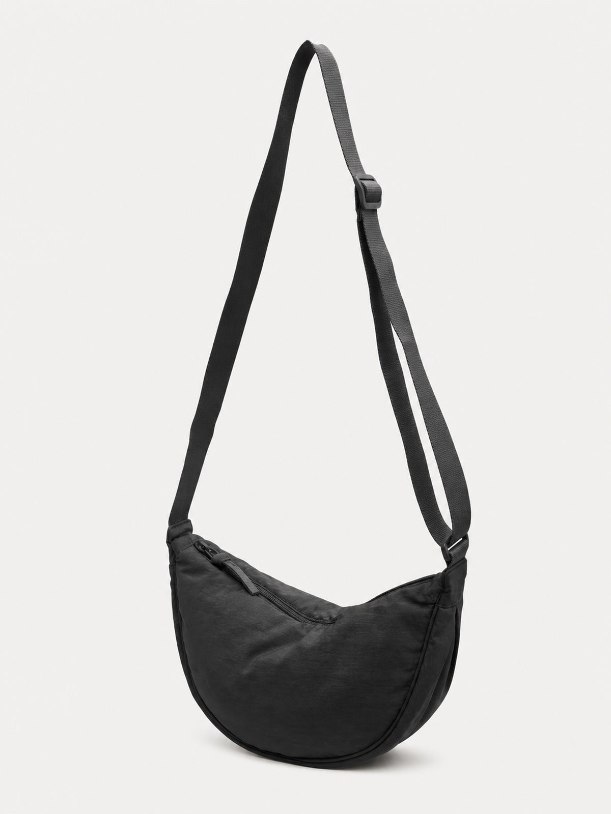 Sac banane bandoulière femme en nylon — variante 1 : Noir