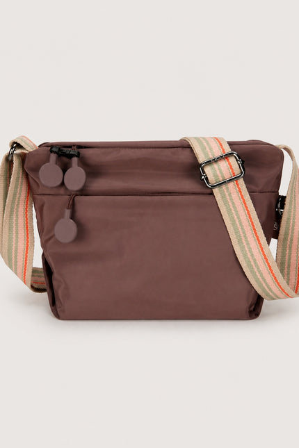 Sac banane de voyage femme en nylon multi-poches — variante 8 : Violine