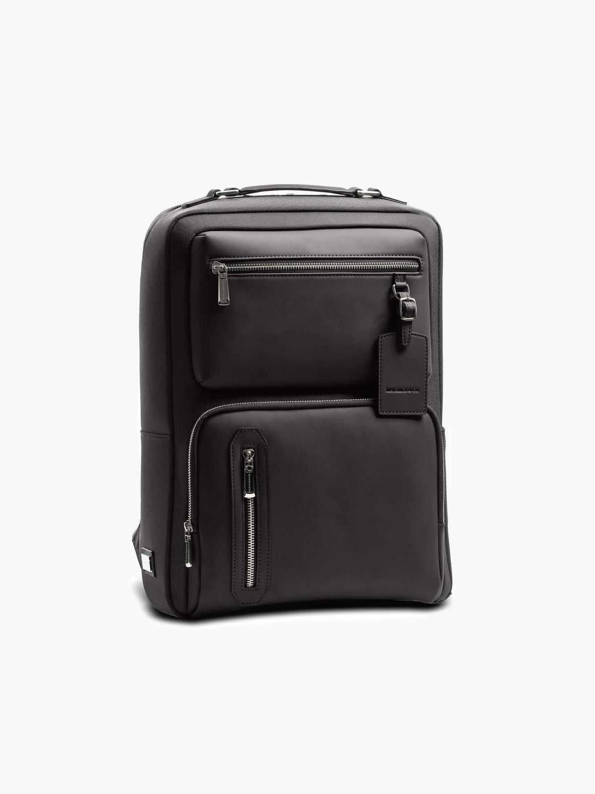 Aurean Paris - Explorer Light Backpack Explorer Light Backpack in black featuring ultra-slim profile designed for light packers.