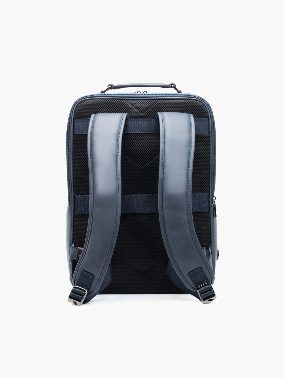 Aurean Paris - Explorer Light Backpack Plus Back view of Explorer Light Backpack Plus showing breathable mesh back panel and trolley sleeve.