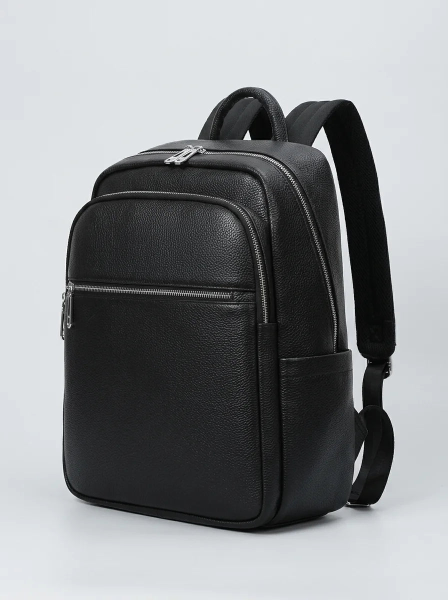 Sac à dos cuir bureau professionnel élégant - Vue 2 - Sac