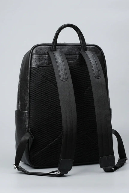 Sac à dos cuir bureau professionnel élégant - Vue 3 - Sac