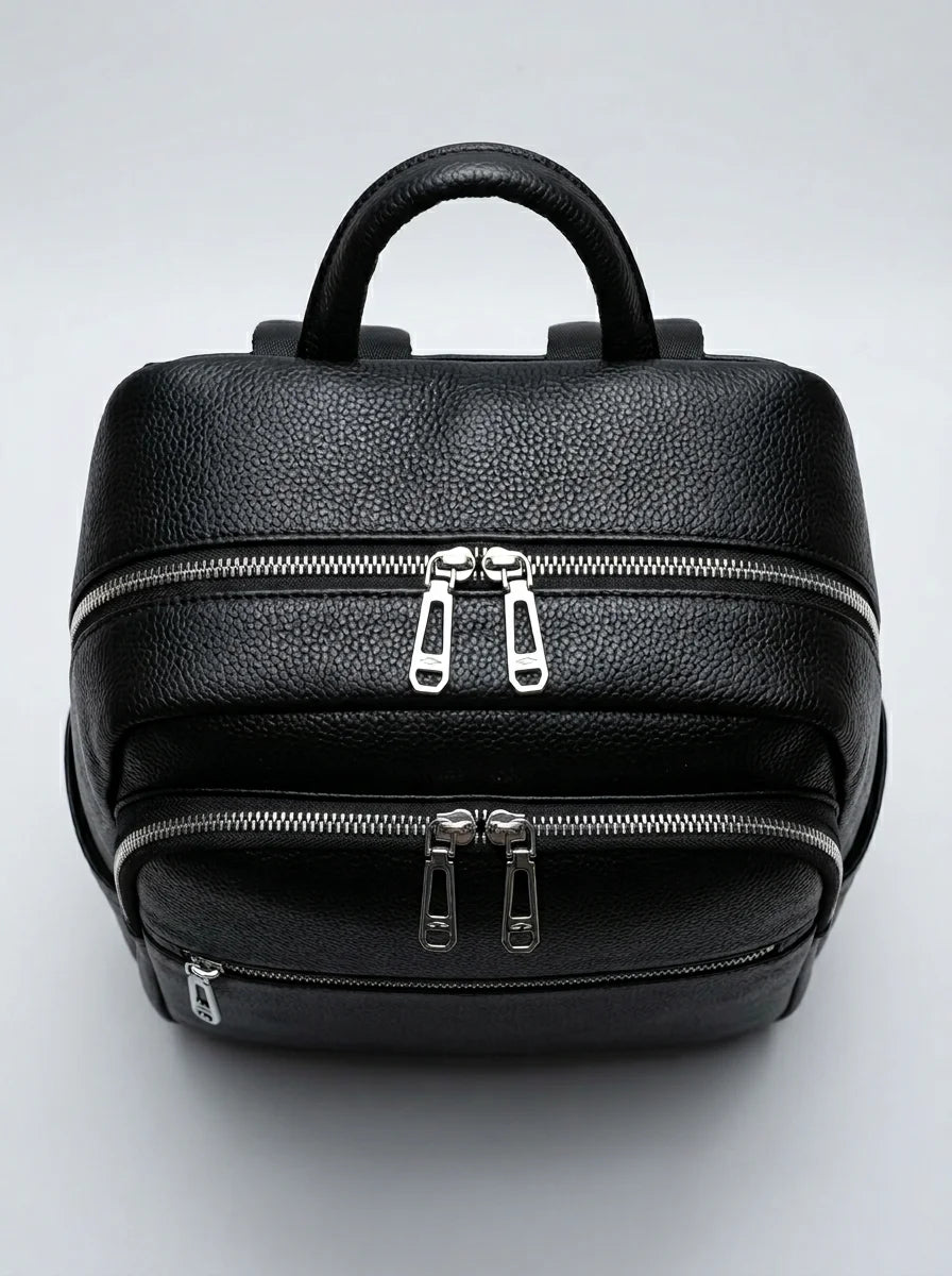 Sac à dos cuir bureau professionnel élégant - Vue 4 - Sac
