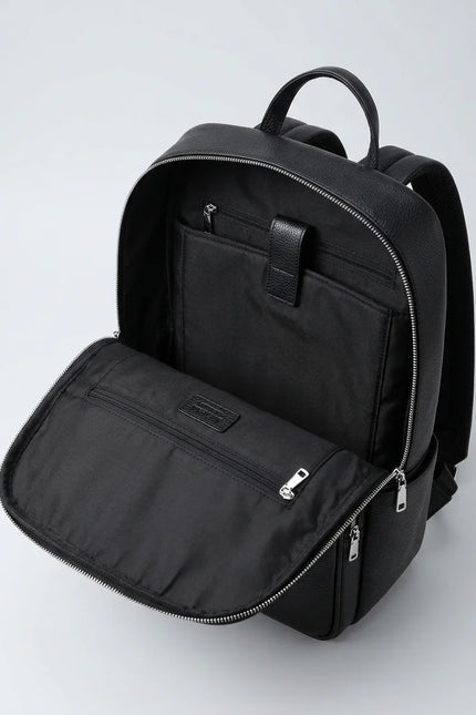 Sac à dos cuir bureau professionnel élégant - Vue 5 - Sac
