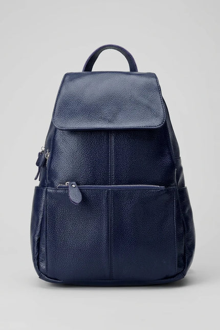 Sac à dos cuir compact femme élégant - Vue 1 - Sac