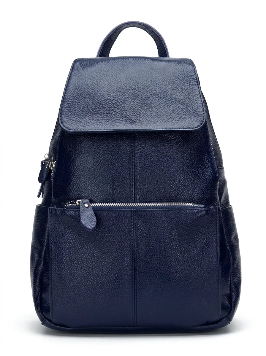 Sac à dos cuir compact femme élégant - Vue 1 - Sac