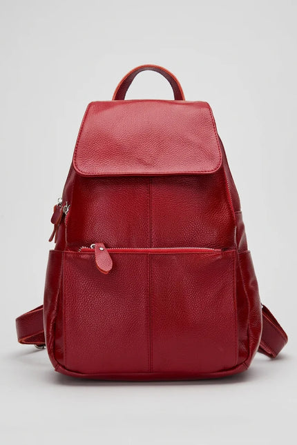 Sac à dos cuir compact femme élégant - Vue 2 - Sac