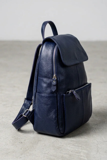 Sac à dos cuir compact femme élégant - Vue 2 - Sac