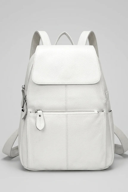 Sac à dos cuir compact femme élégant - Vue 5 - Sac