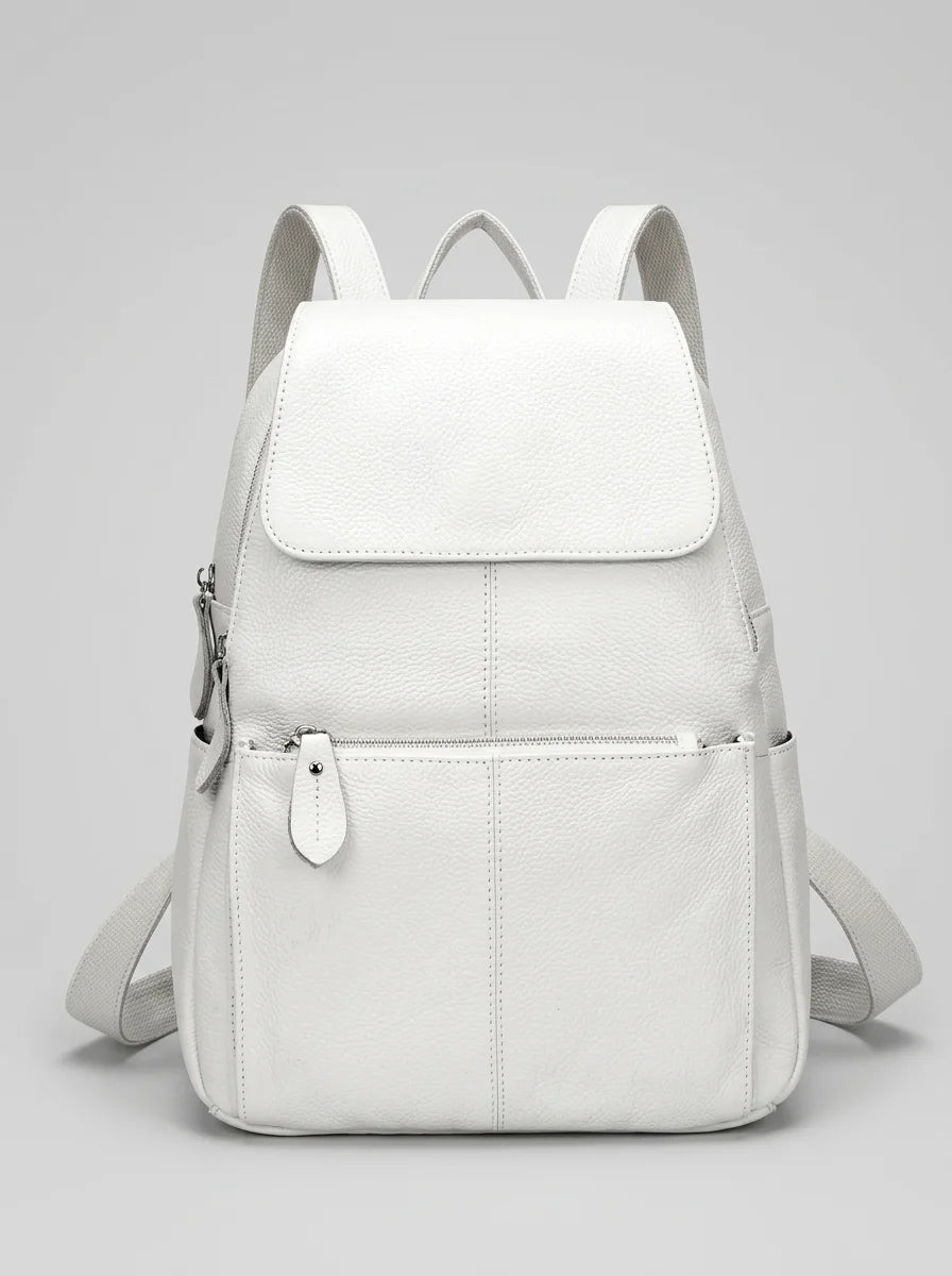 Sac à dos cuir compact femme élégant - Vue 5 - Sac