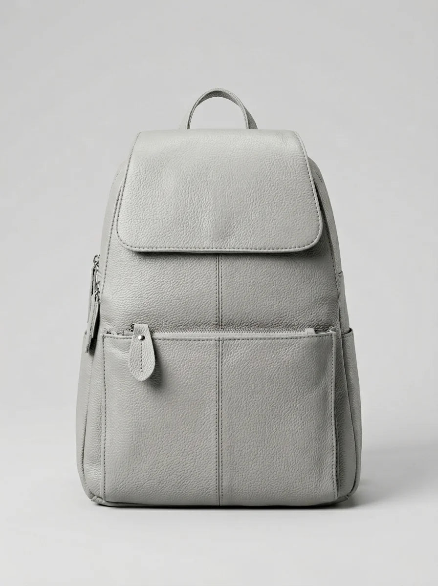 Sac à dos cuir compact femme élégant - Vue 6 - Sac