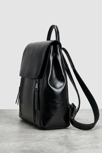 Sac à dos cuir femme élégant grande capacité - Vue 3 - Sac