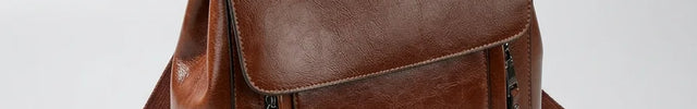Sac à dos cuir femme élégant grande capacité - Vue 5 - Sac