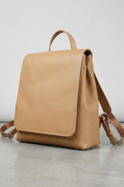 Sac à dos cuir femme élégant quotidien - Vue 2 - Sac