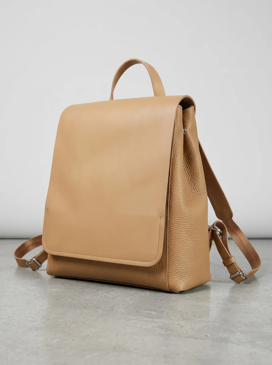 Sac à dos cuir femme élégant quotidien - Vue 2 - Sac