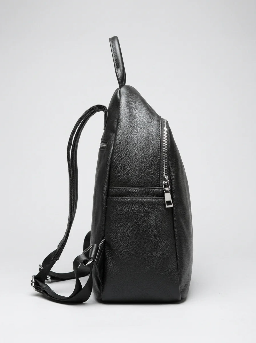 Sac à dos cuir femme élégant quotidien - Vue 2 - Sac