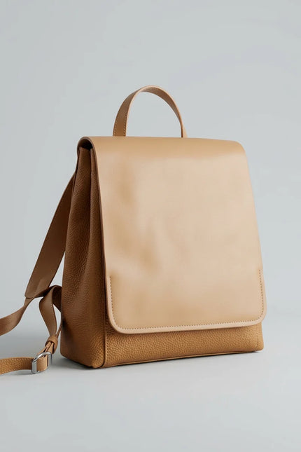 Sac à dos cuir femme élégant quotidien - Vue 3 - Sac