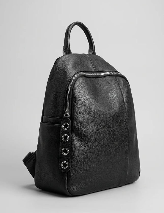 Sac à dos cuir femme élégant quotidien - Vue 4 - Sac