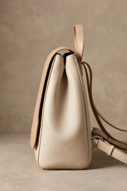 Sac à dos cuir femme élégant quotidien - Vue 5 - Sac