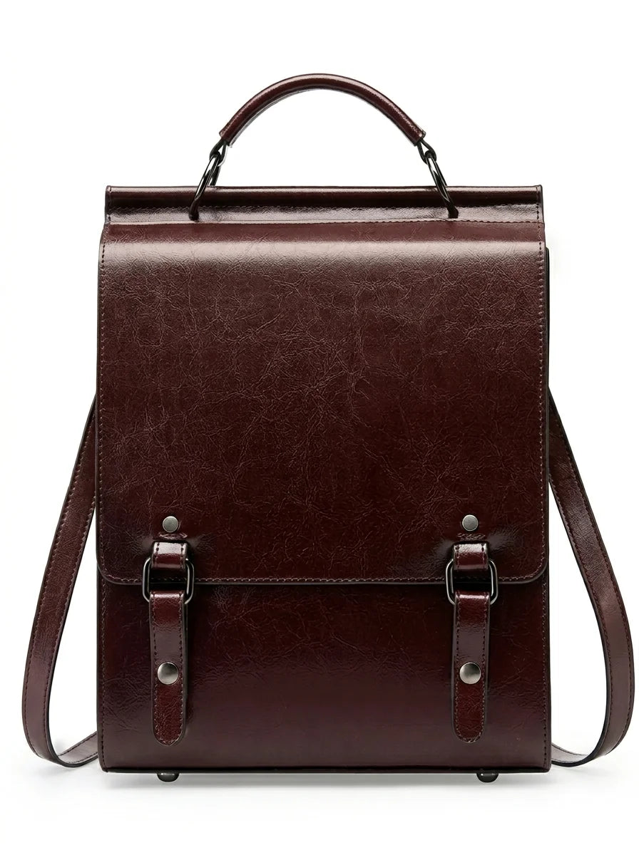 Sac à dos cuir femme grande capacité chic - Vue 1 - Sac