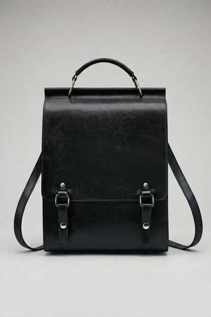 Sac à dos cuir femme grande capacité chic - Vue 2 - Sac