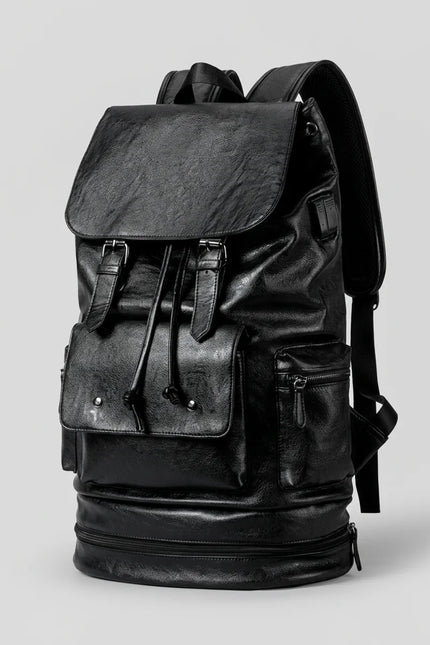 Sac à dos cuir grande capacité voyage homme - Vue 1 - Sac