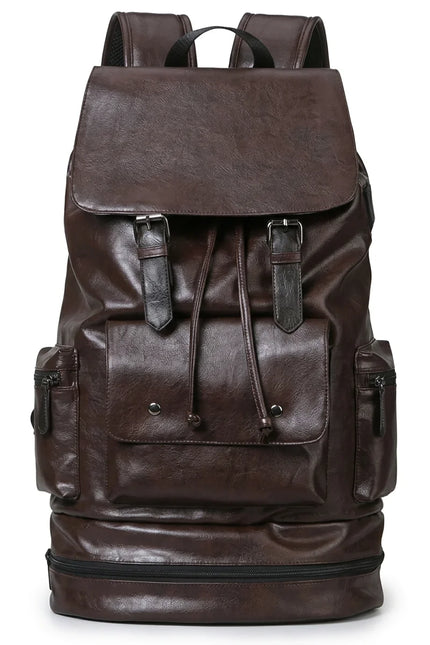 Sac à dos cuir grande capacité voyage homme - Vue 1 - Sac