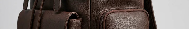 Sac à dos cuir grande capacité voyage homme - Vue 2 - Sac