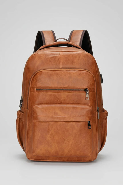 Sac à dos cuir homme grande capacité élégant - Vue 2 - Sac