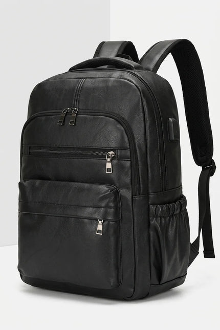 Sac à dos cuir homme grande capacité élégant - Vue 2 - Sac