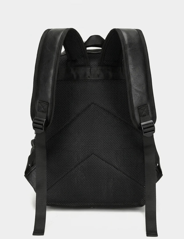 Sac à dos cuir homme grande capacité élégant - Vue 4 - Sac