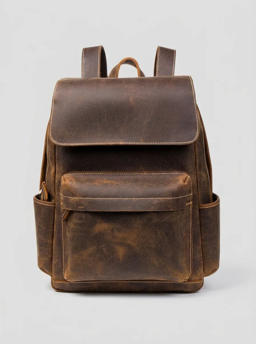 Sac à dos cuir homme ordinateur 15 pouces élégant - Vue 1 - Sac