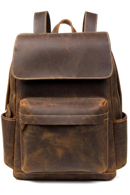 Sac à dos cuir homme ordinateur 15 pouces élégant - Vue 1 - Sac