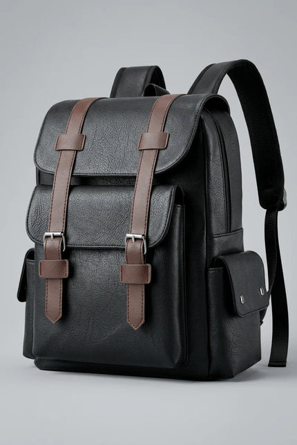 Sac à dos cuir ordinateur homme élégant business - Vue 1 - Sac