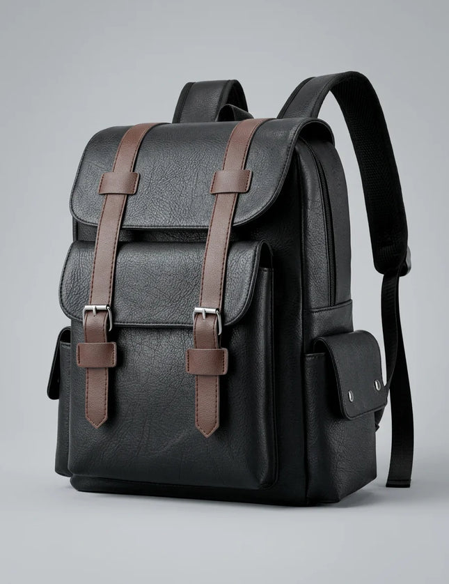 Sac à dos cuir ordinateur homme élégant business - Vue 1 - Sac