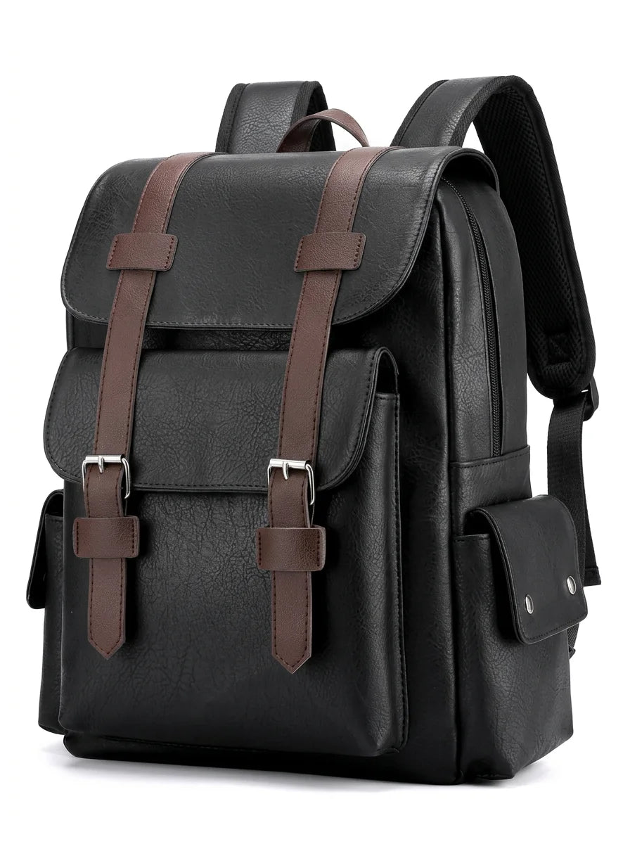 Sac à dos cuir ordinateur homme élégant business - Vue 1 - Sac
