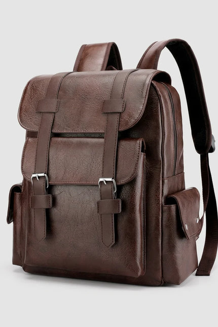 Sac à dos cuir ordinateur homme élégant business - Vue 3 - Sac