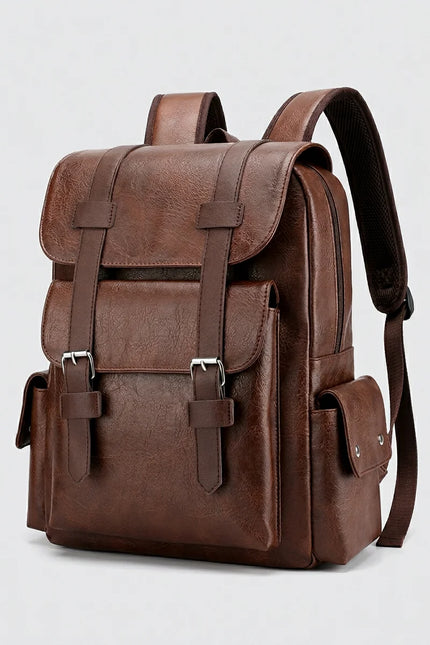 Sac à dos cuir ordinateur homme élégant business - Vue 3 - Sac