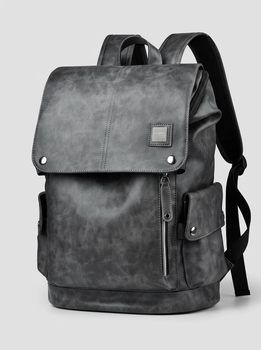 Sac à dos cuir ordinateur homme travail élégant - Vue 2 - Sac