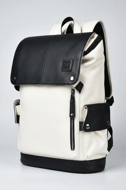 Sac à dos cuir ordinateur homme travail élégant - Vue 3 - Sac