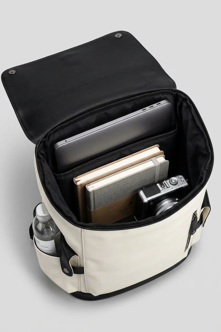 Sac à dos cuir ordinateur homme travail élégant - Vue 4 - Sac