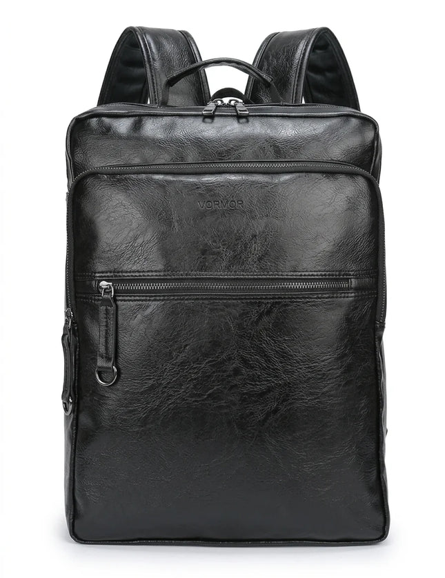 Sac à dos cuir 15 pouces business homme - Vue 1 - Sac