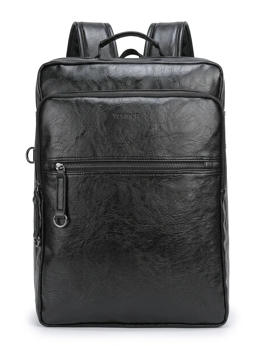 Sac à dos cuir 15 pouces business homme - Vue 1 - Sac