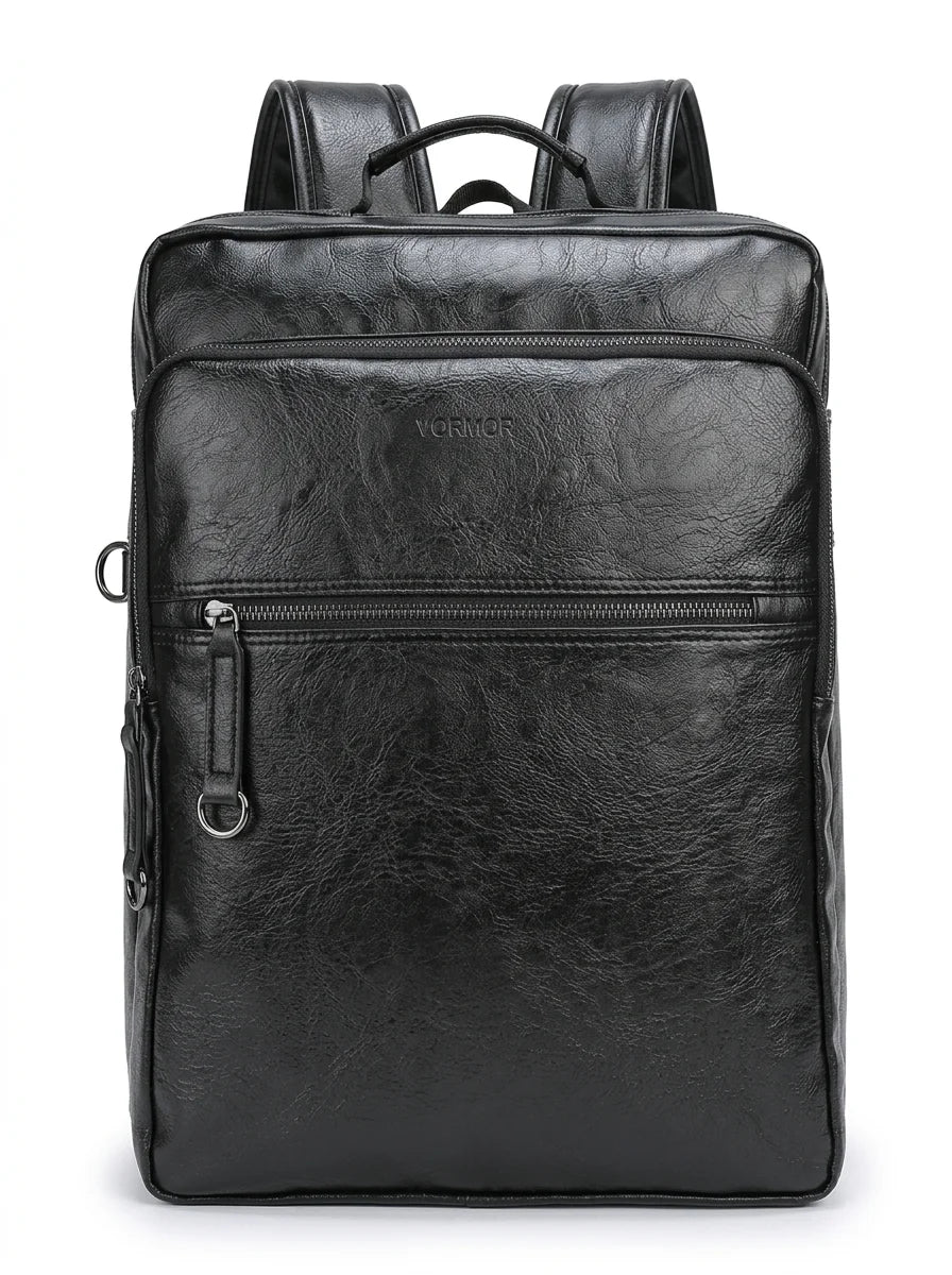 Sac à dos cuir 15 pouces business homme - Vue 1 - Sac