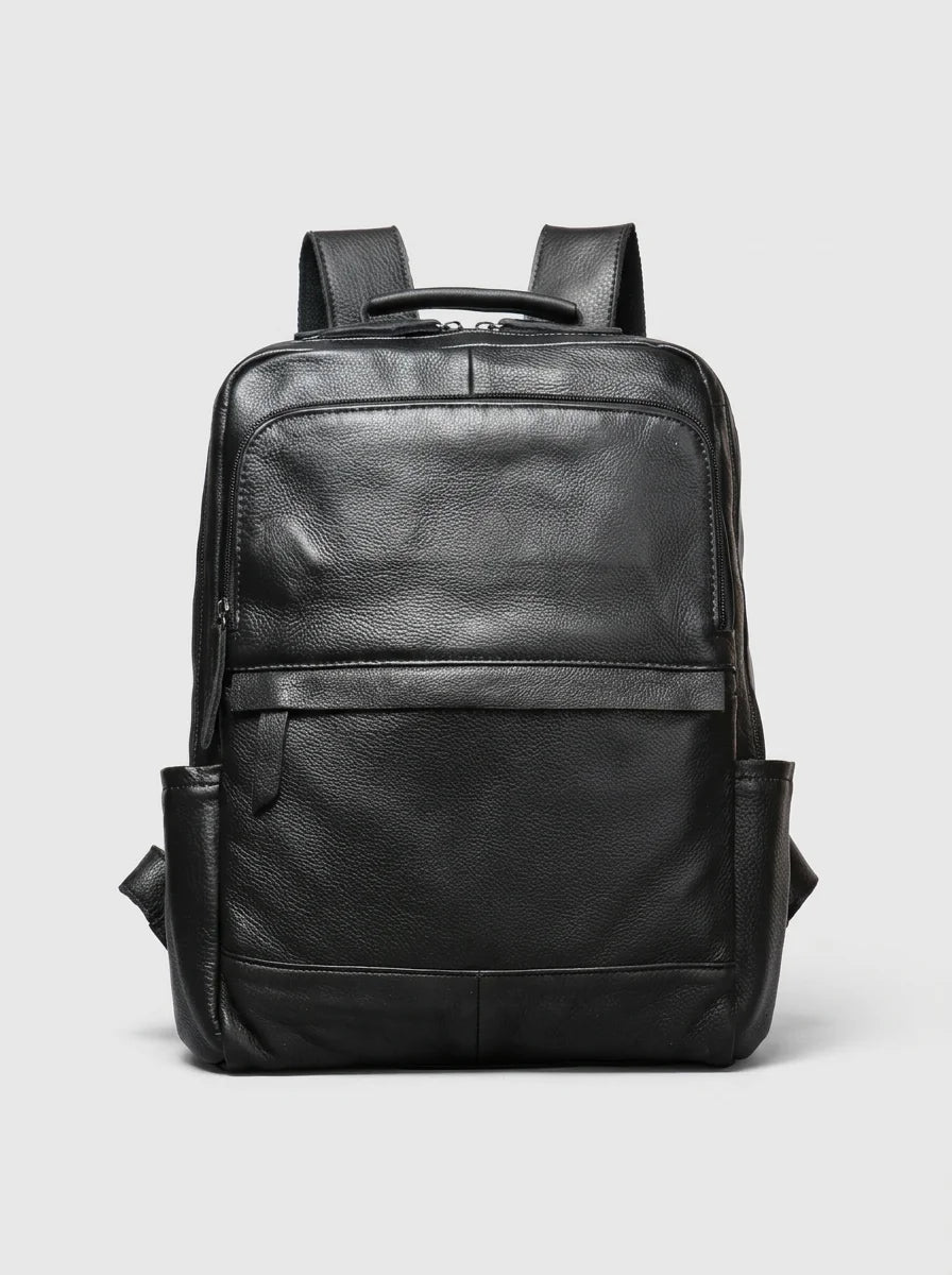 Sac à dos cuir 15 pouces ville homme - Vue 1 - Sac