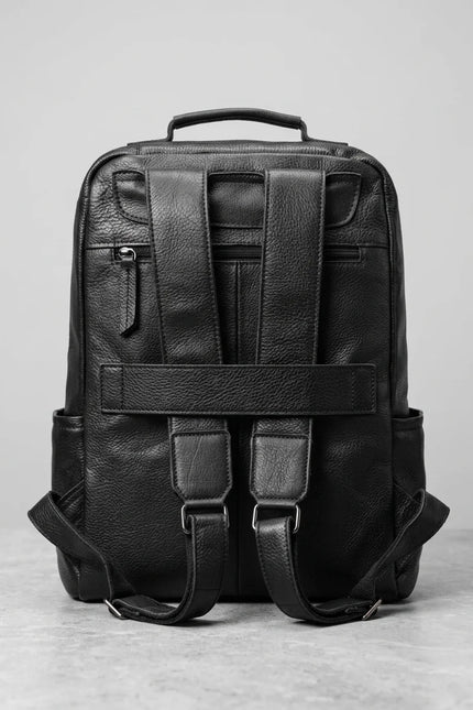 Sac à dos cuir 15 pouces ville homme - Vue 2 - Sac