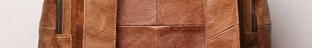Sac à dos cuir 15 pouces voyage vintage homme - Vue 2 - Sac