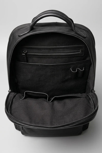 Sac à dos cuir vachette ordinateur homme élégant - Vue 3 - Sac