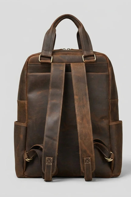 Sac à dos cuir vachette 16 pouces voyage homme - Vue 2 - Sac