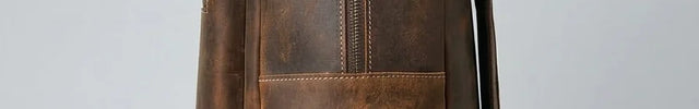 Sac à dos cuir vachette 16 pouces voyage homme - Vue 4 - Sac